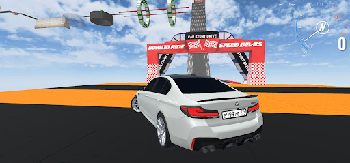 Car Stunt Drive : Краш Тест